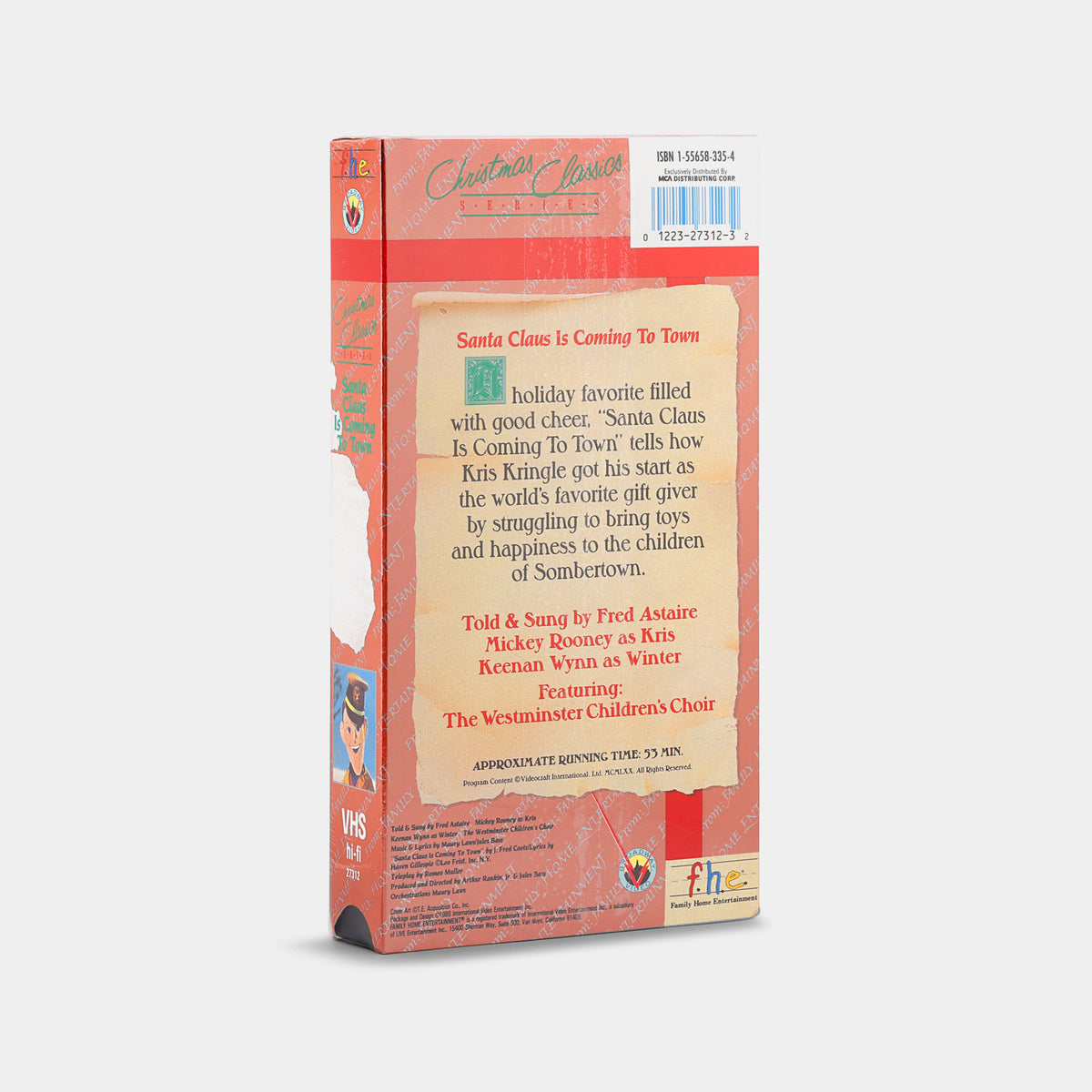 Santa Claus Is Coming to Town (Sealed) VHS Tape