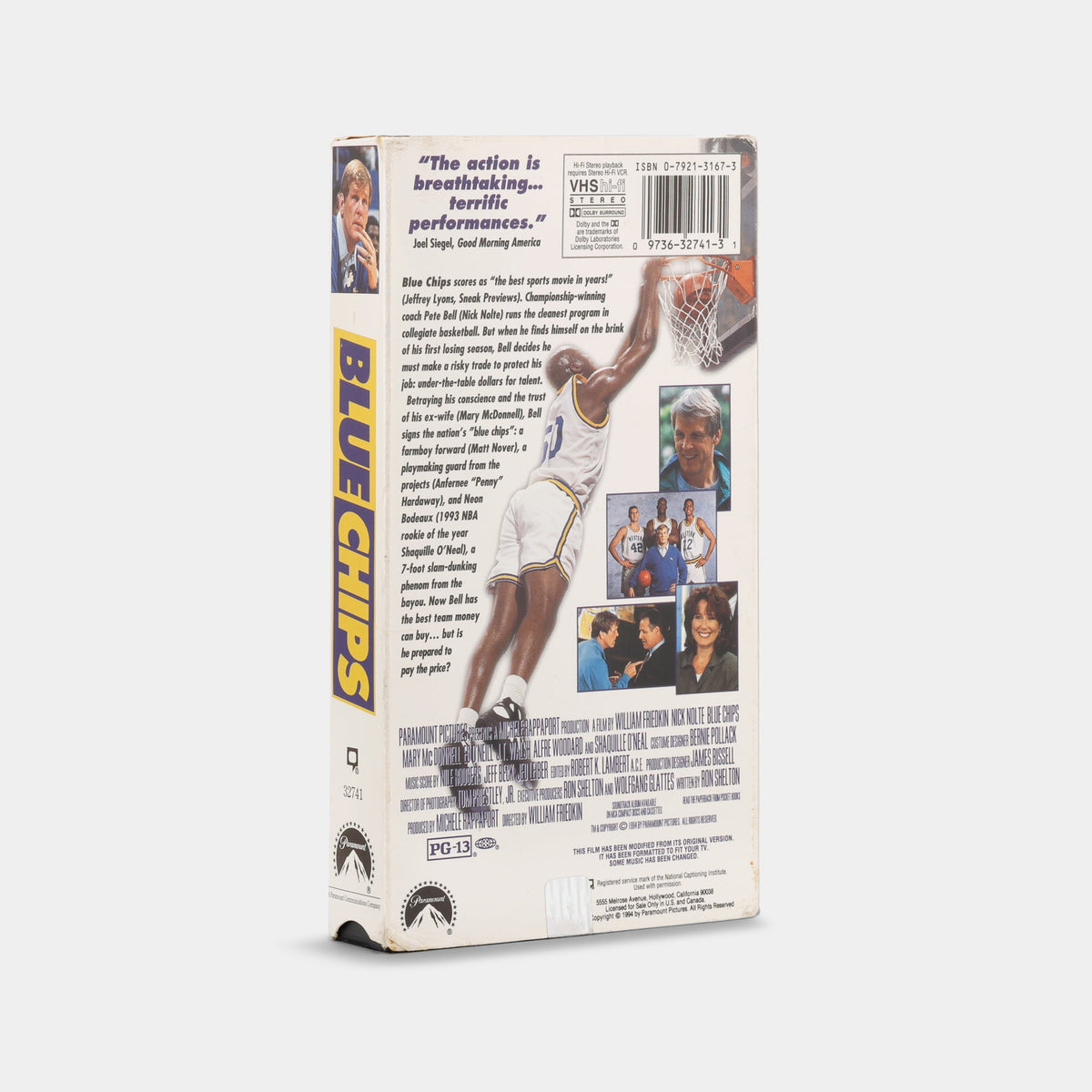 Blue Chips VHS Tape