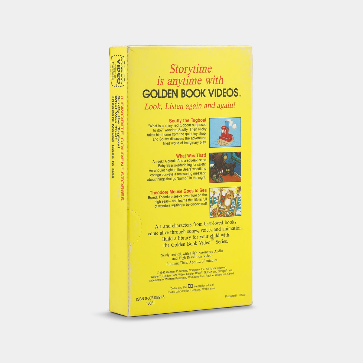 A Golden Book Video: Favorite Stories VHS Tape