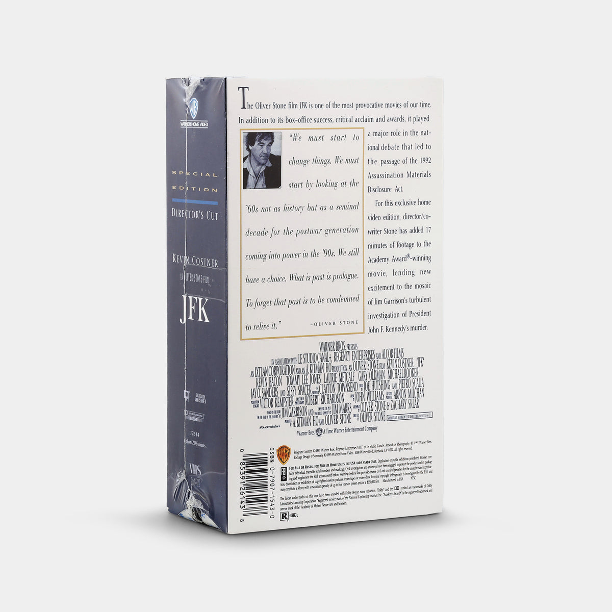 JFK (Special Edition, Director's Cut, Sealed) VHS Tape Set