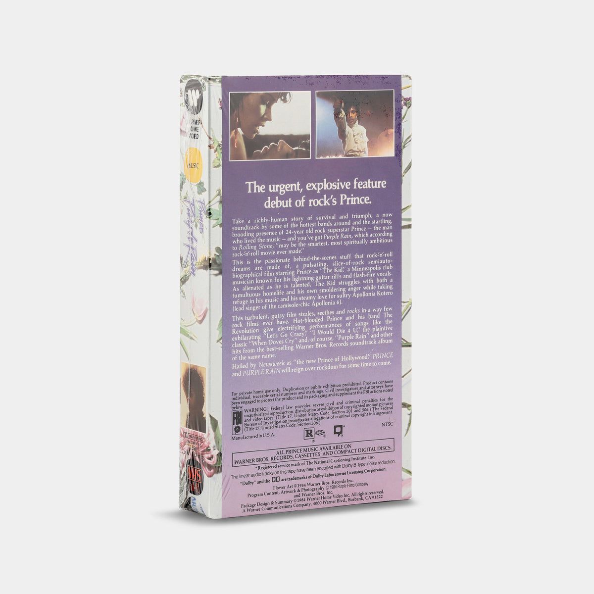 Prince: Purple Rain (Sealed) VHS Tape
