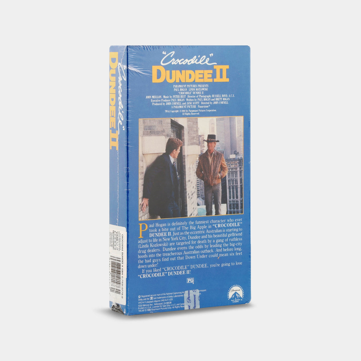 Crocodile Dundee II (Sealed) VHS Tape
