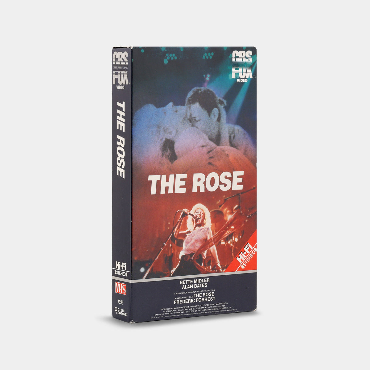 The Rose (CBS/Fox Video) VHS Tape