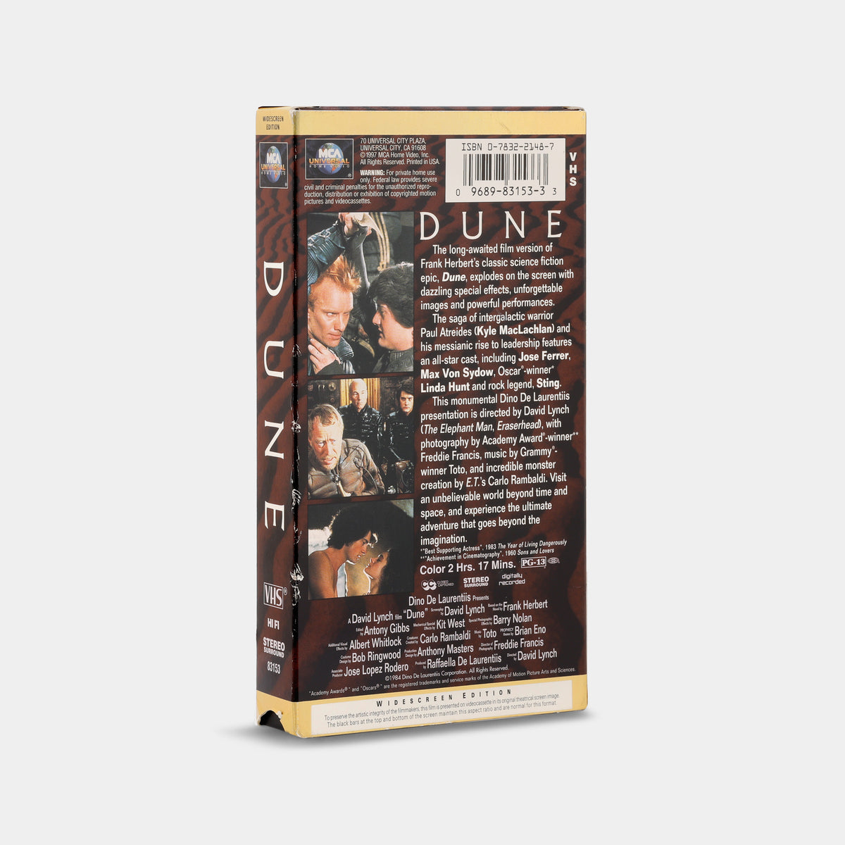 Dune (Widescreen Edition) VHS Tape