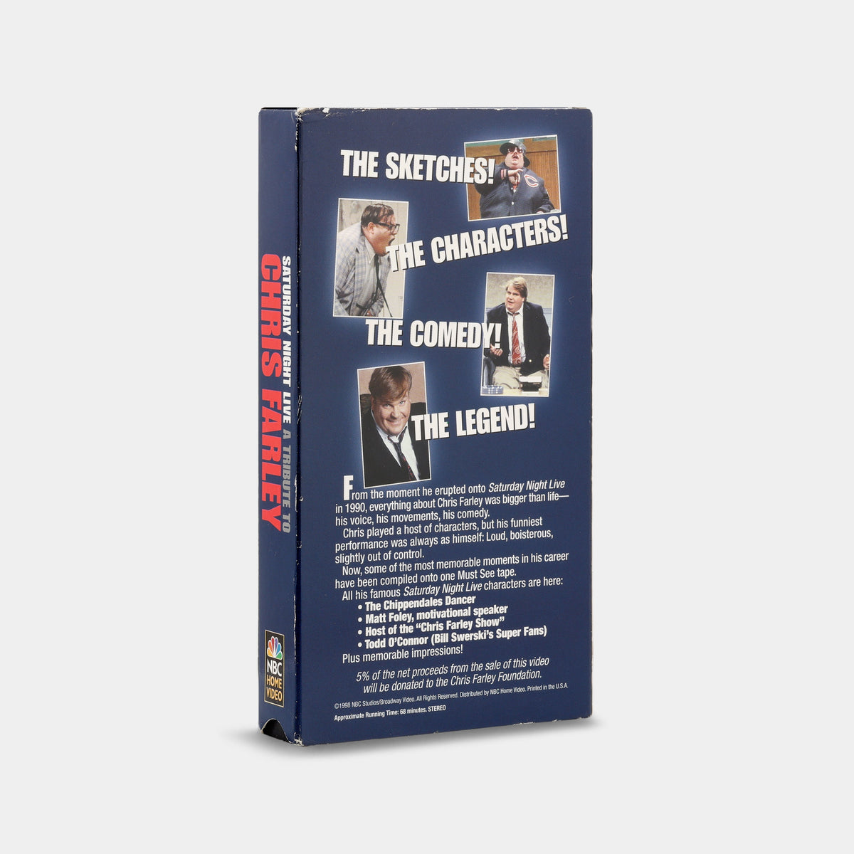 Saturday Night Live: A Tribute to Chris Farley VHS Tape