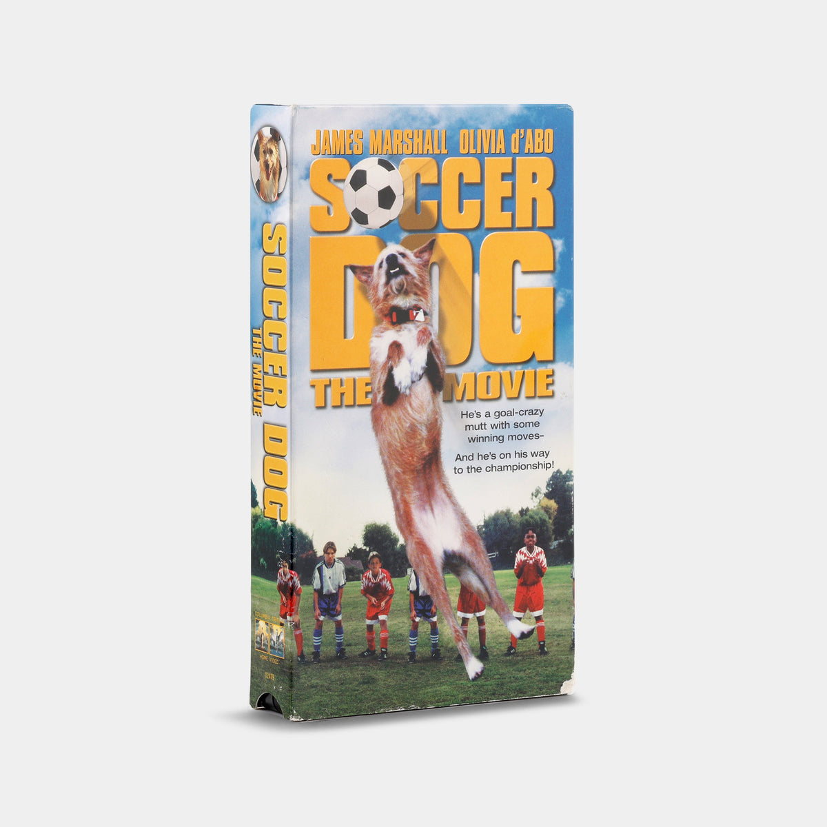 Soccer Dog: The Movie VHS Tape