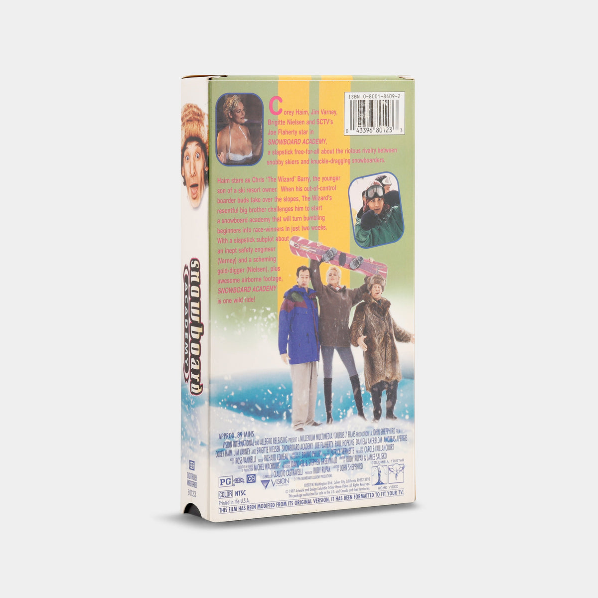 Snowboard Academy VHS Tape