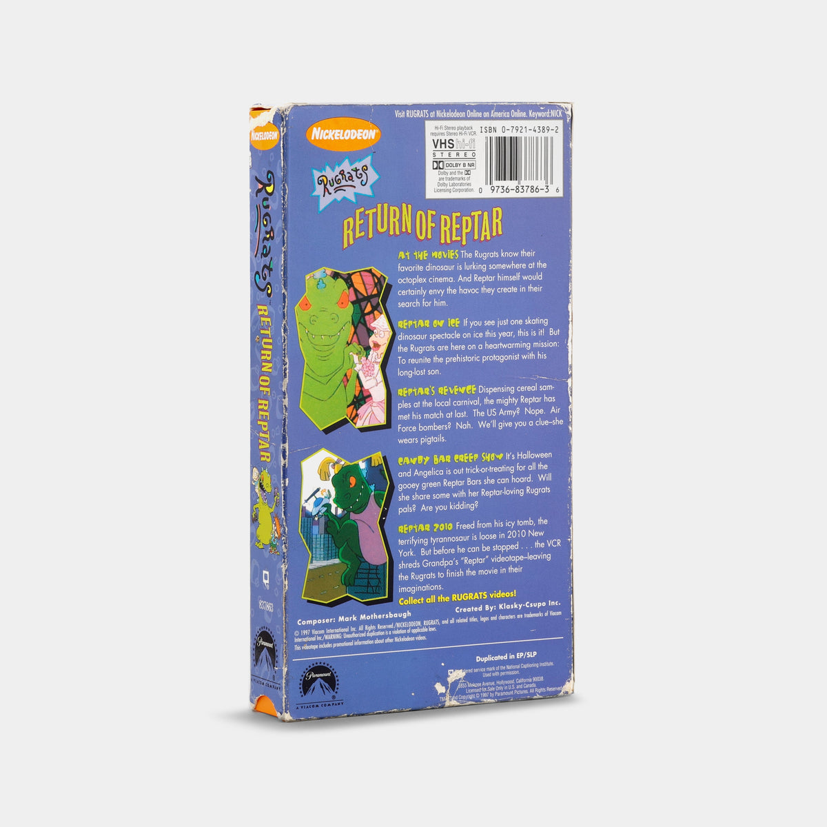 Rugrats: Return of Reptar VHS Tape