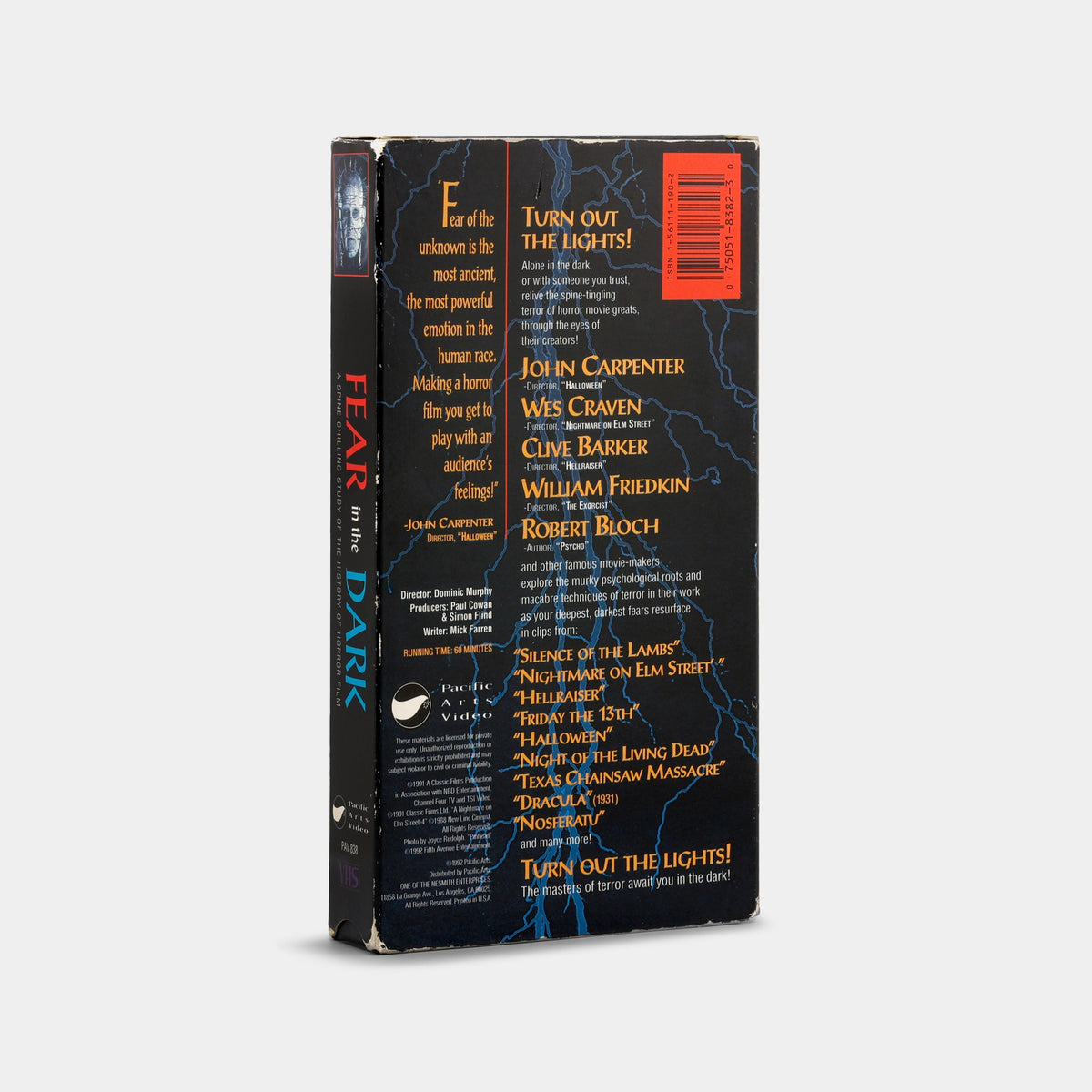 Fear in the Dark VHS Tape