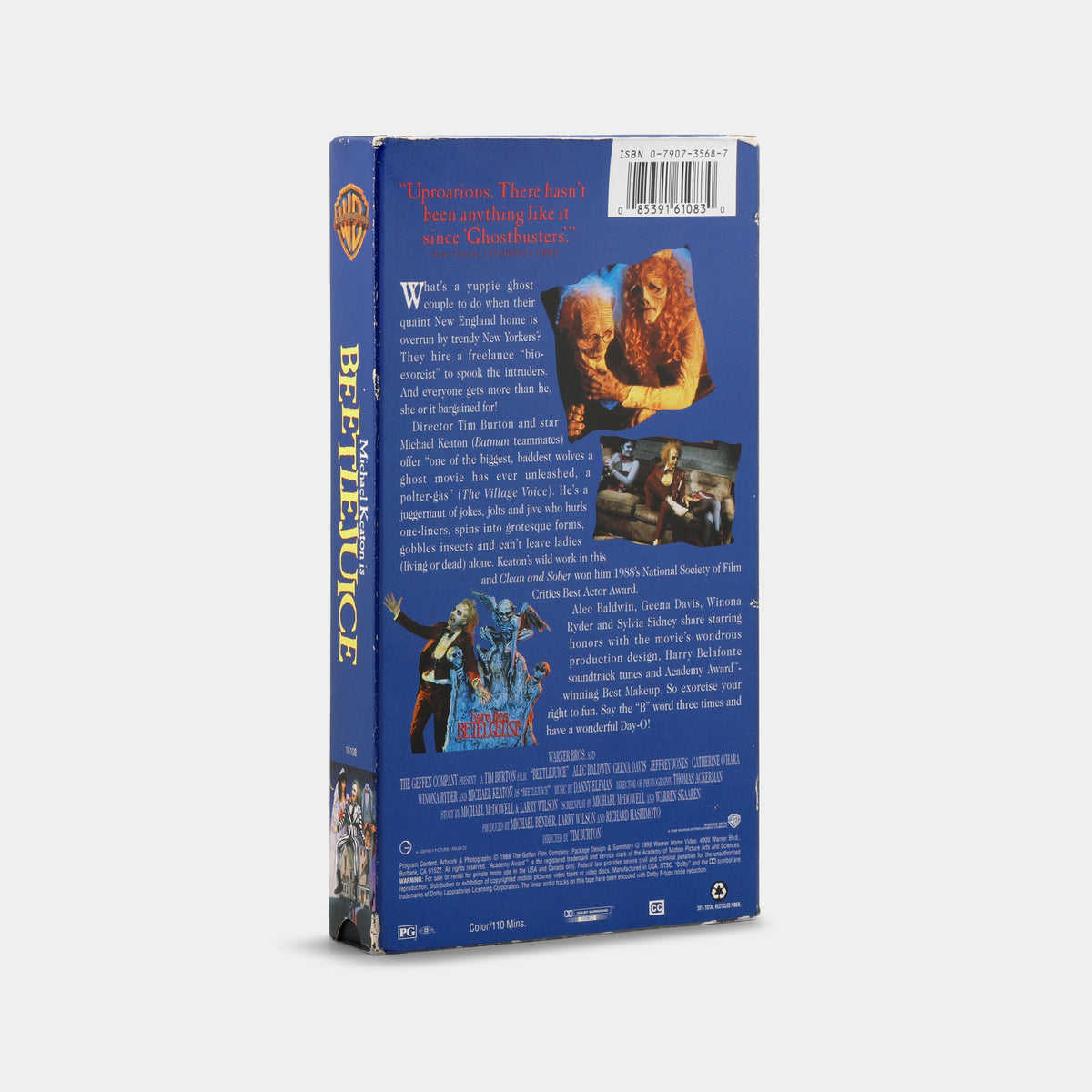 Beetlejuice VHS Tape