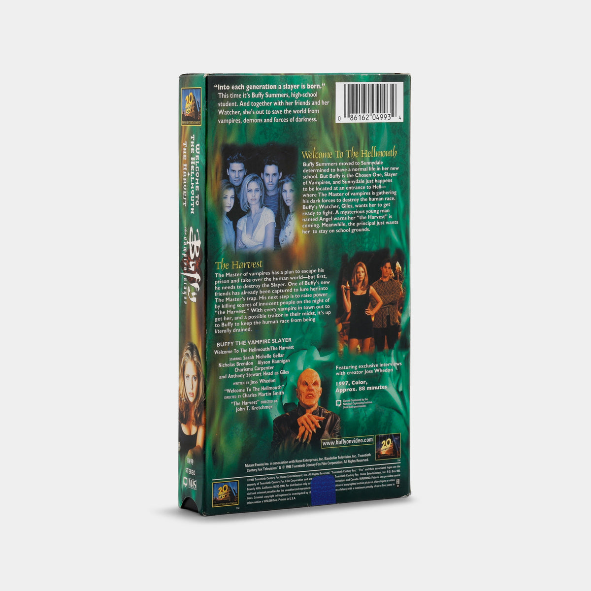 Buffy the Vampire Slayer: Welcome to the Hellmouth / The Harvest VHS Tape