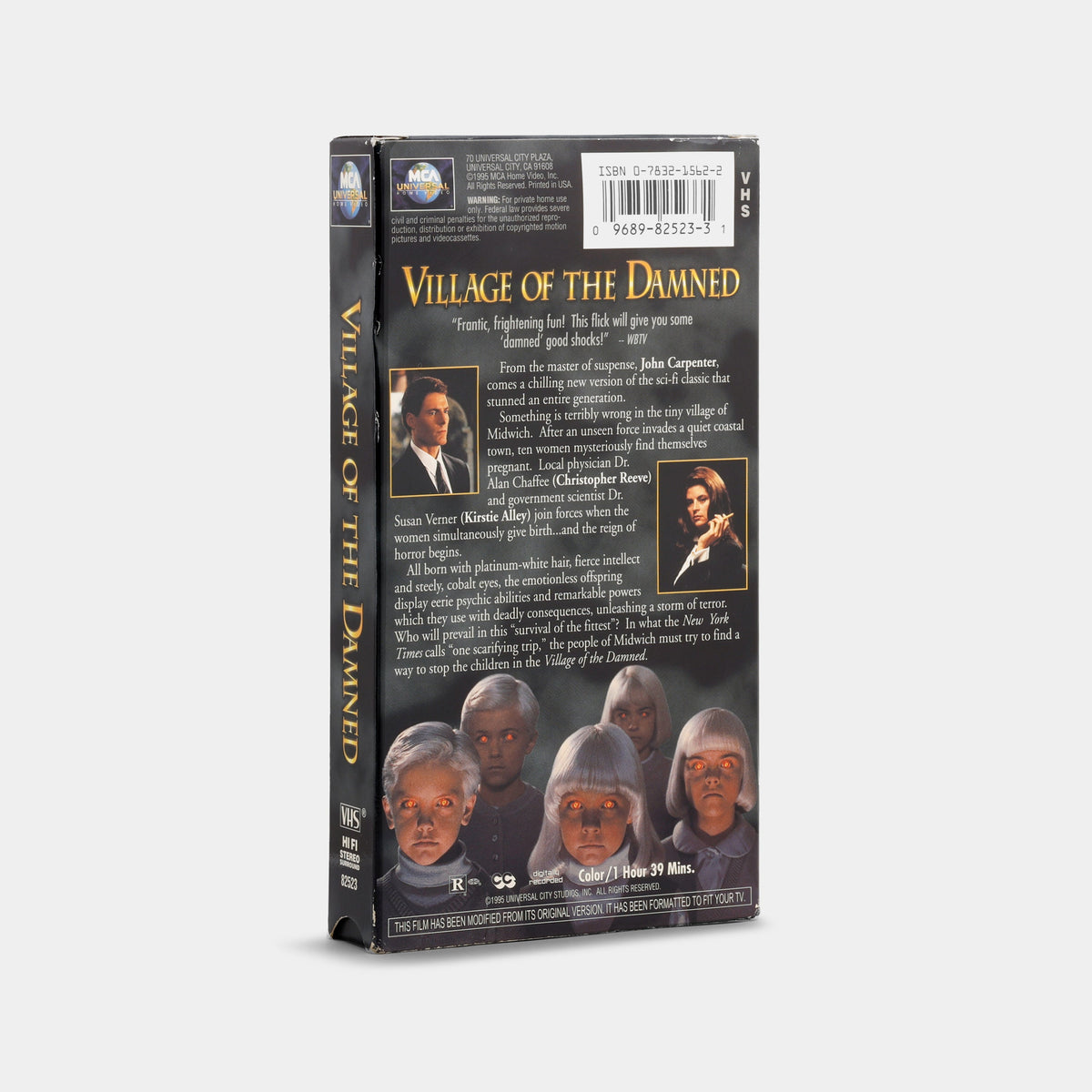 John Carpenter's Village of the Damned VHS Tape