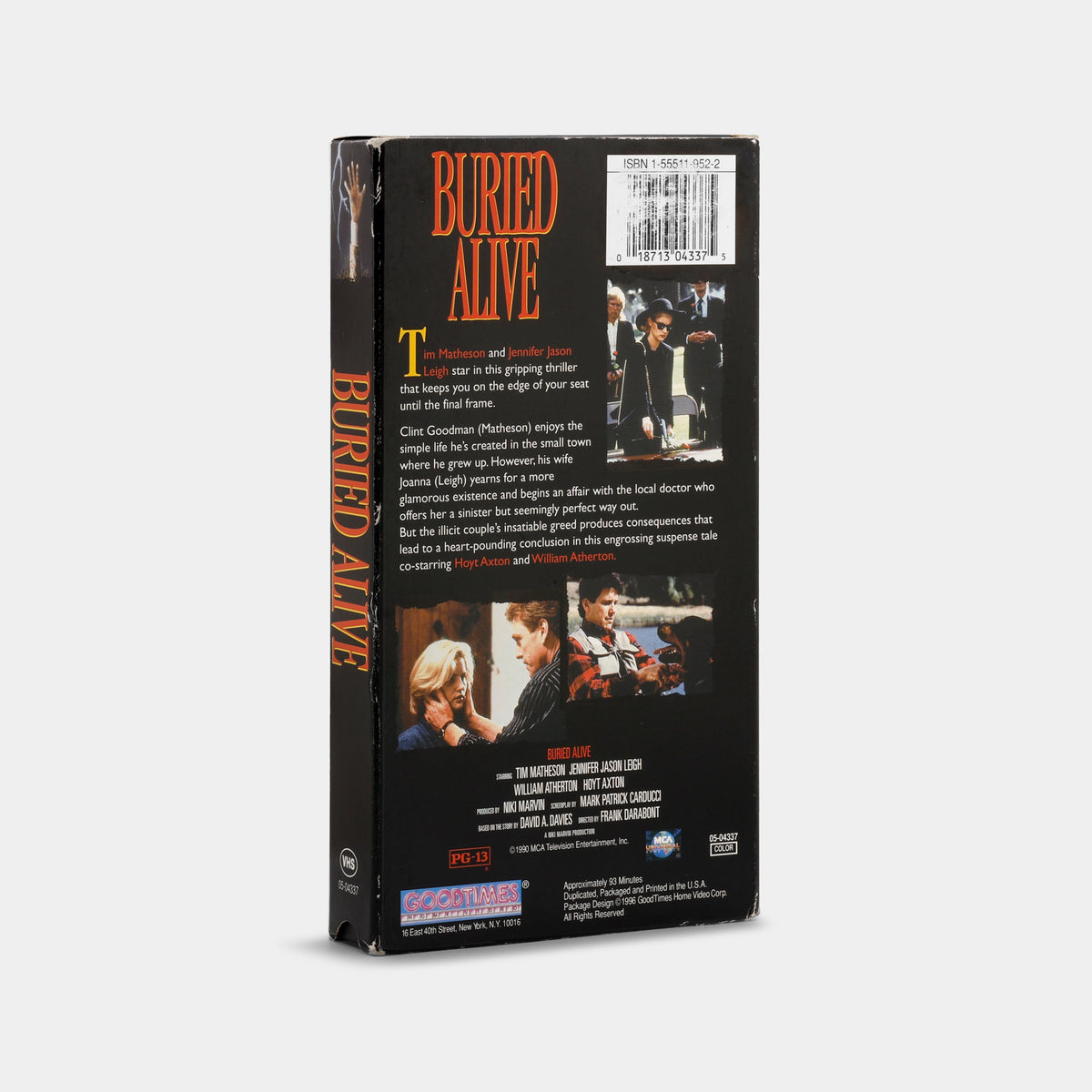 Buried Alive VHS Tape