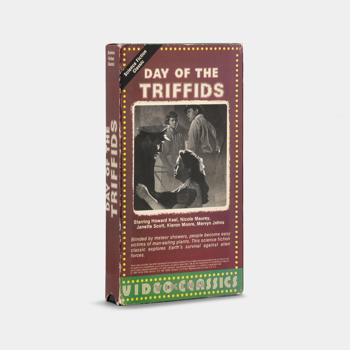 The Day of the Triffids VHS Tape