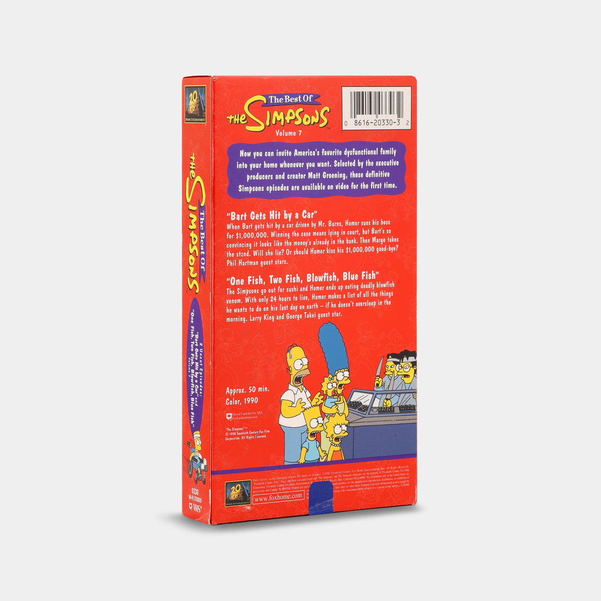 The Best of The Simpsons: Volume 7 VHS Tape