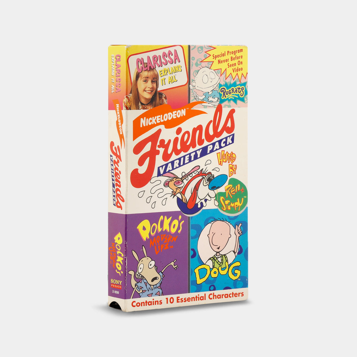 Nickelodeon Friends Variety Pack VHS Tape