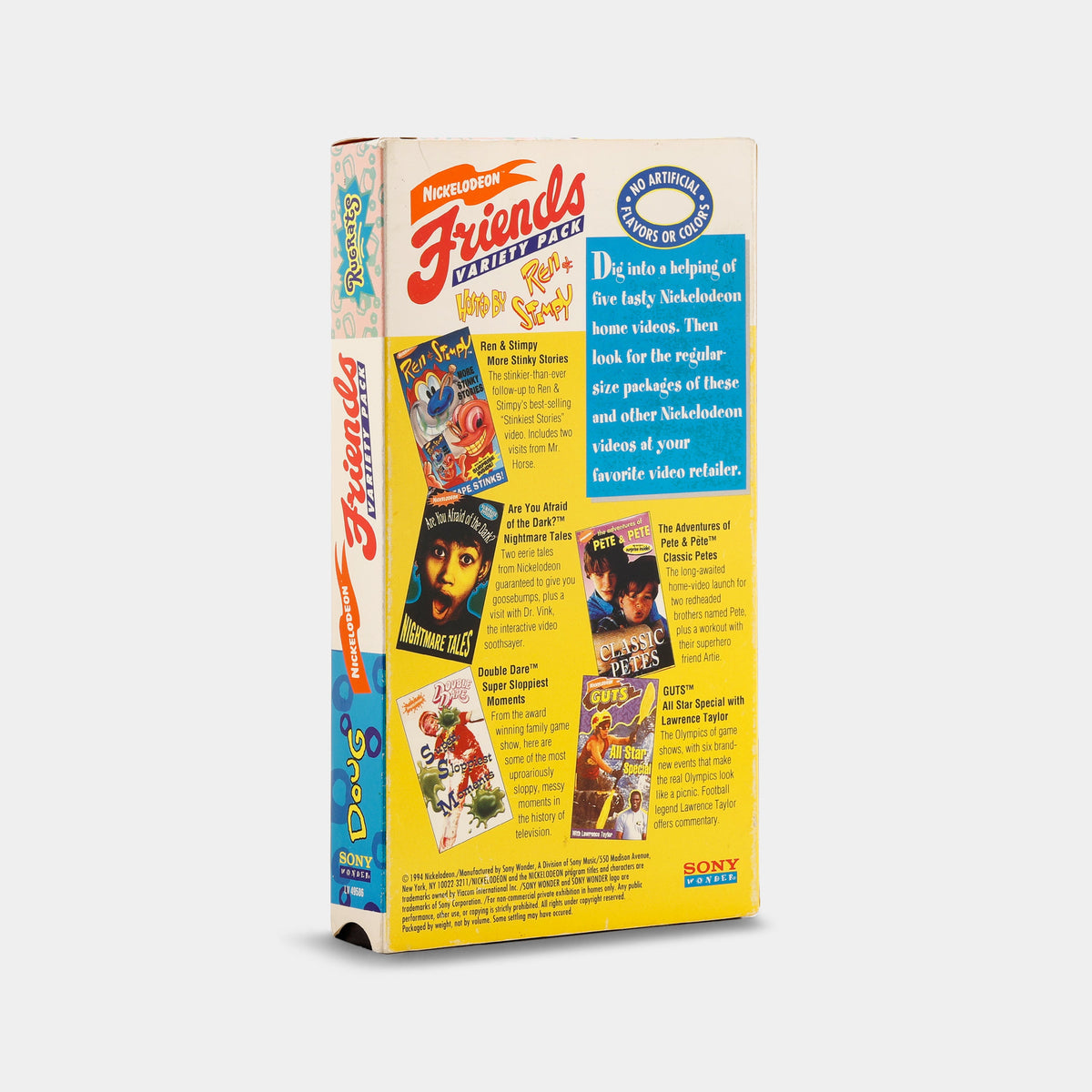 Nickelodeon Friends Variety Pack VHS Tape