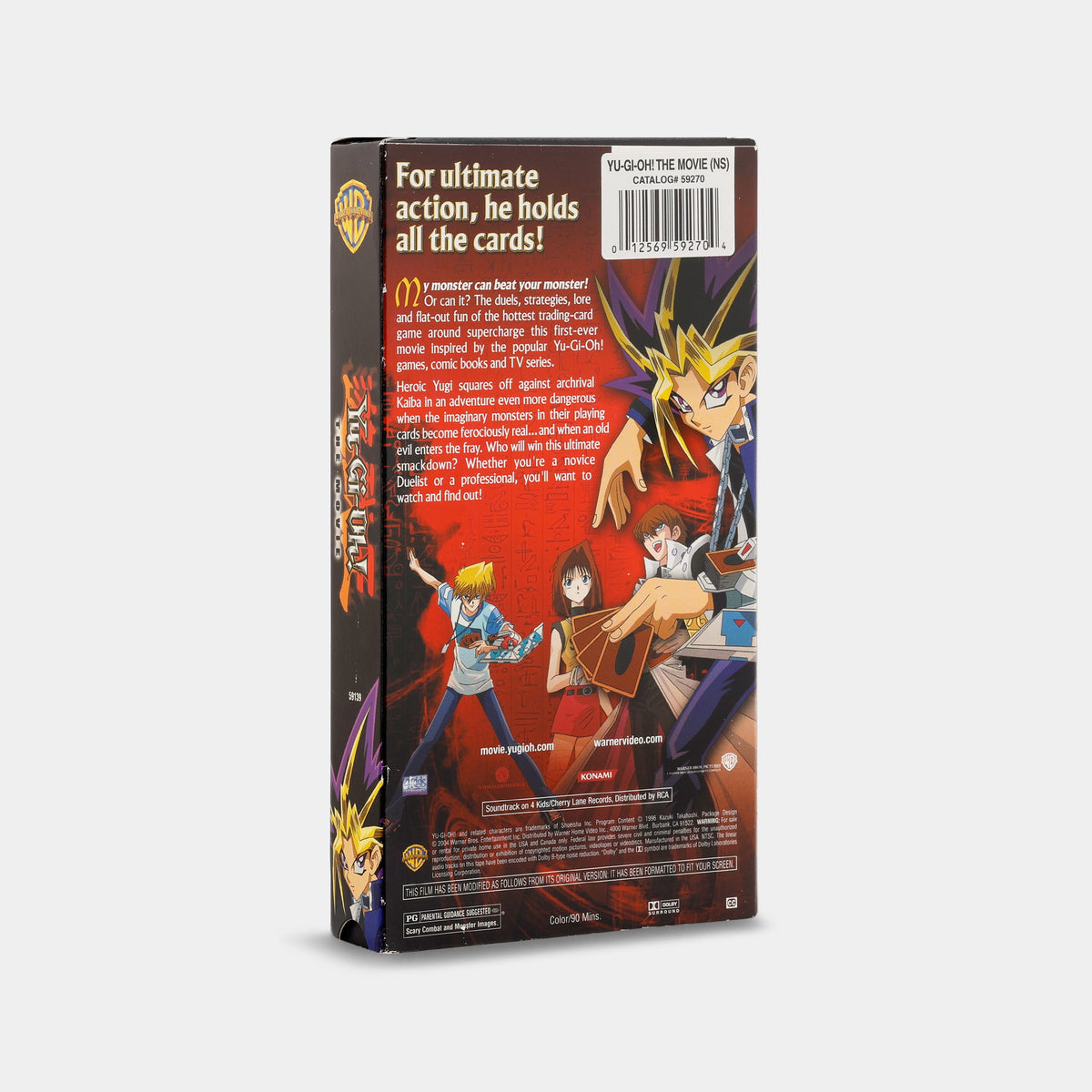 Yu-Gi-Oh! The Movie VHS Tape