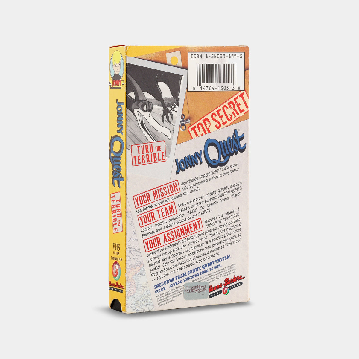 Jonny Quest: Turu the Terrible VHS Tape