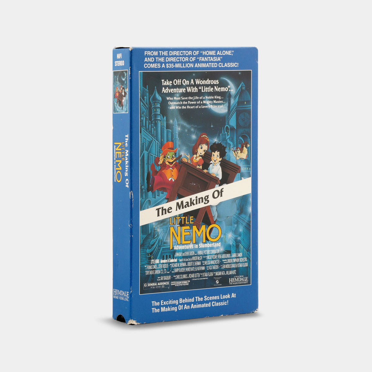 The Making of Little Nemo: Adventures in Slumberland VHS Tape