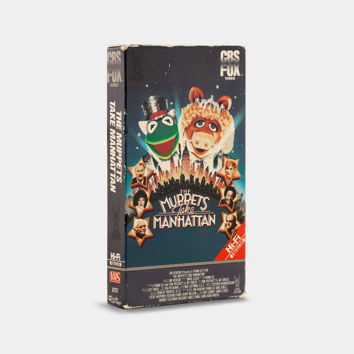 The Muppets Take Manhattan (CBS/Fox Video) VHS Tape