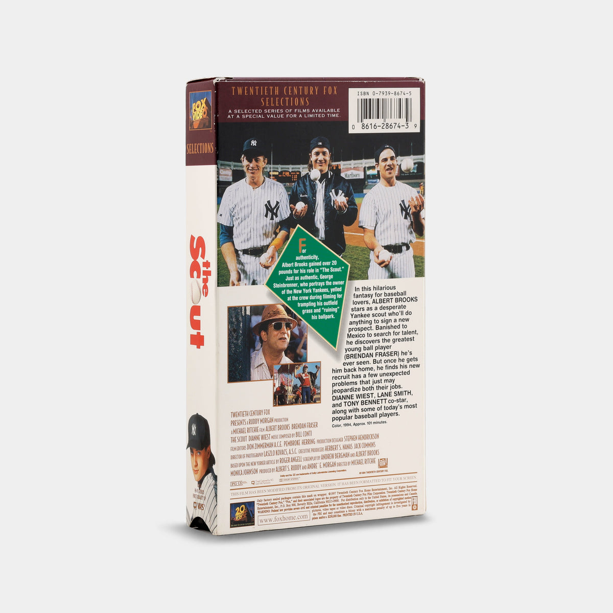 The Scout VHS Tape