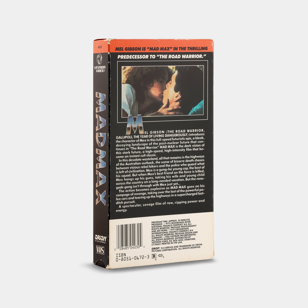 Mad Max VHS Tape
