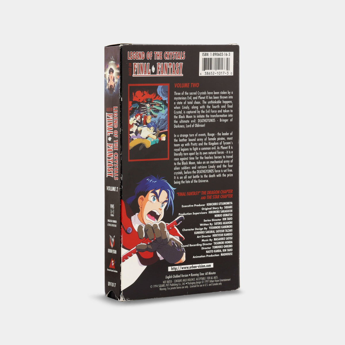Legend of the Crystals: Final Fantasy – Volume 2 VHS Tape