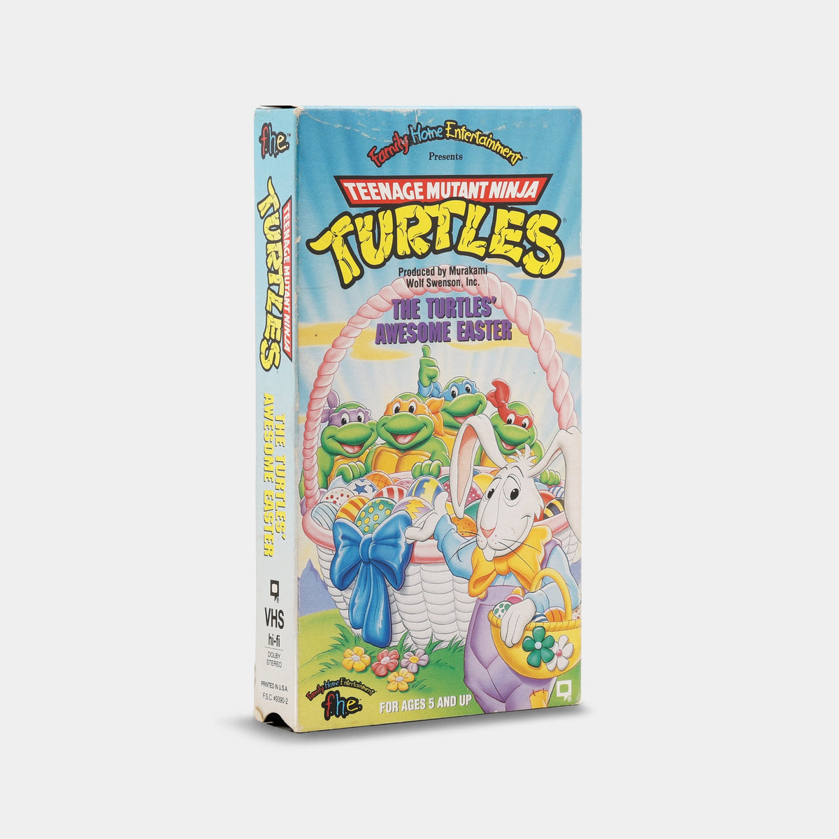 Teenage Mutant Ninja Turtles: The Turtles' Awesome Easter VHS Tape