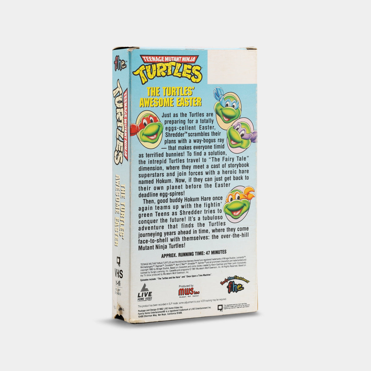 Teenage Mutant Ninja Turtles: The Turtles' Awesome Easter VHS Tape