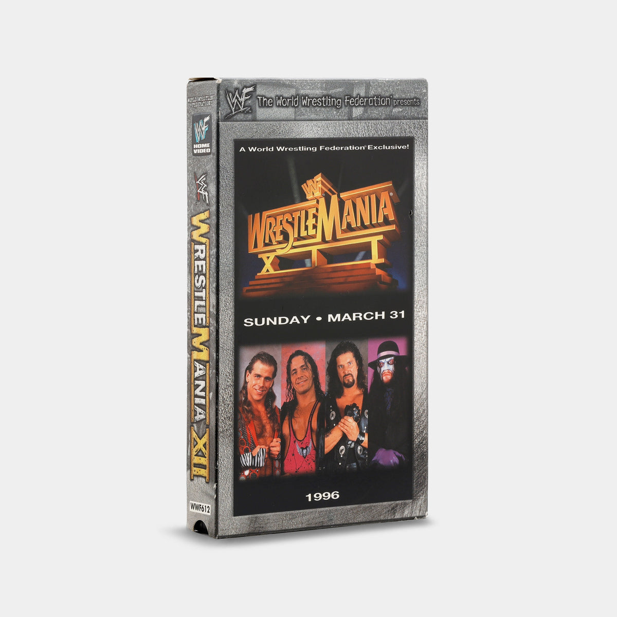 WWF: WrestleMania XII VHS Tape