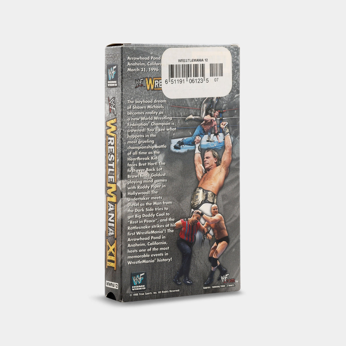 WWF: WrestleMania XII VHS Tape