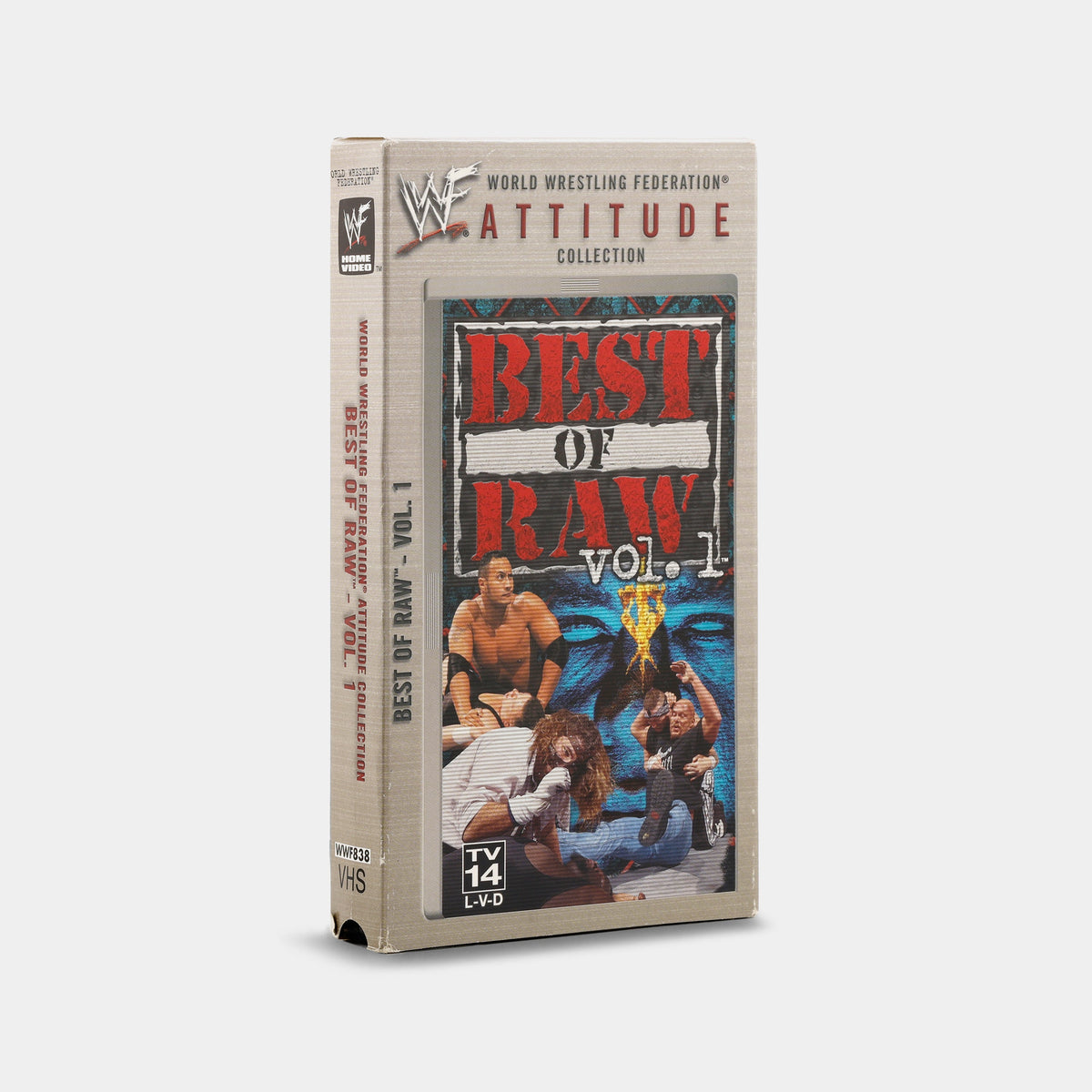 WWF: Best of Raw Vol. 1 VHS Tape