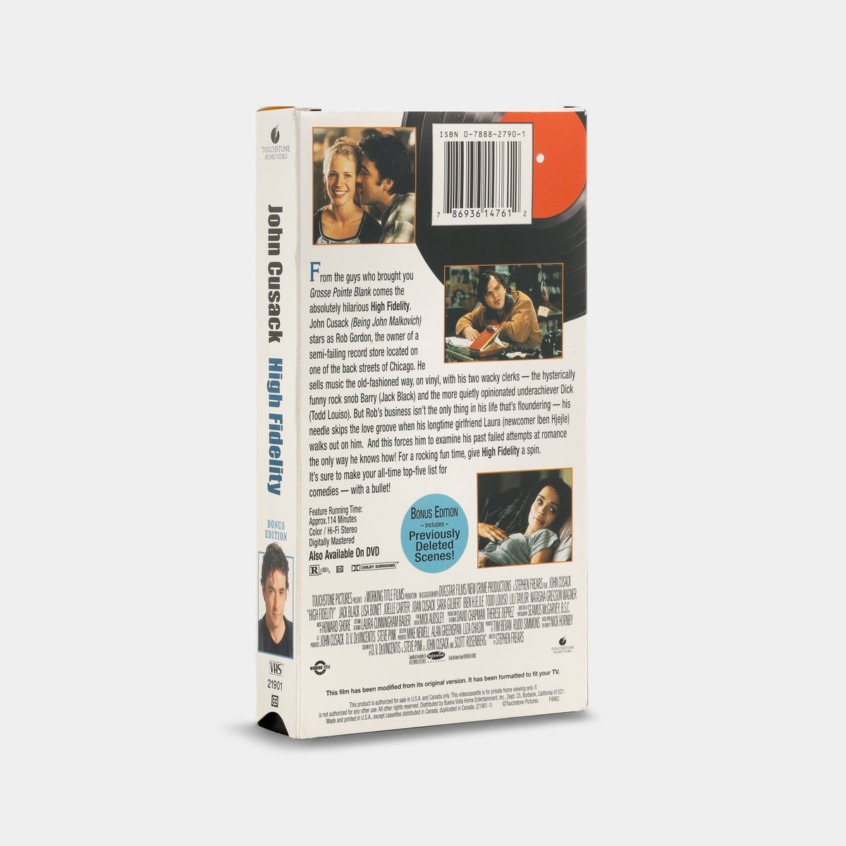 High Fidelity (Bonus Edition) VHS Tape