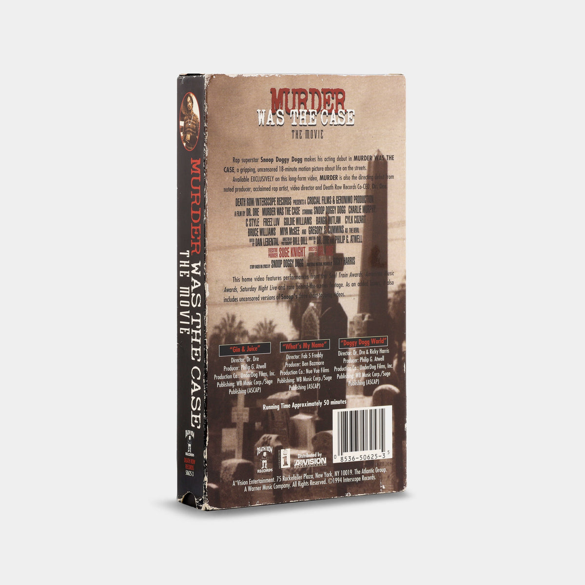 Murder Was the Case VHS Tape