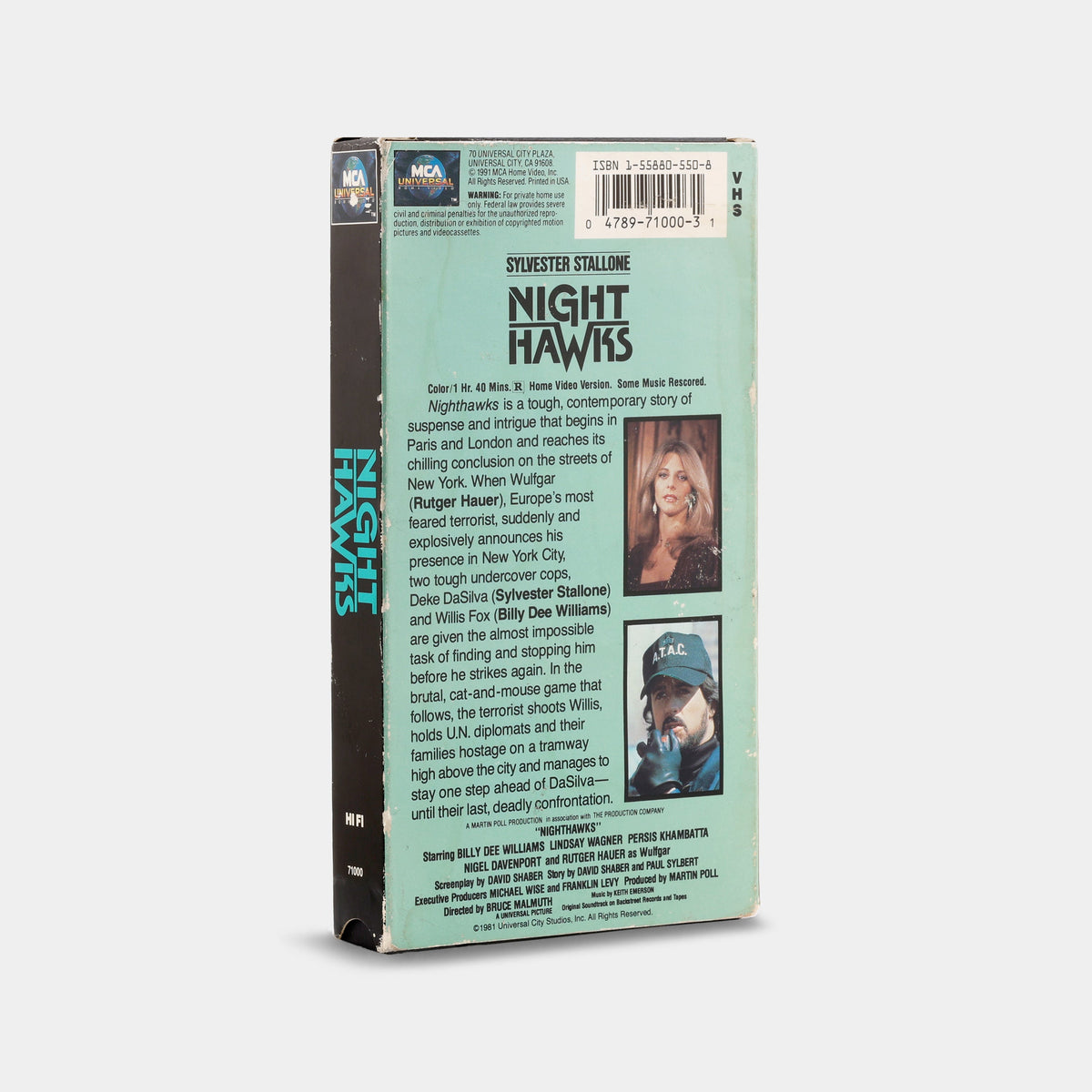 Nighthawks VHS Tape