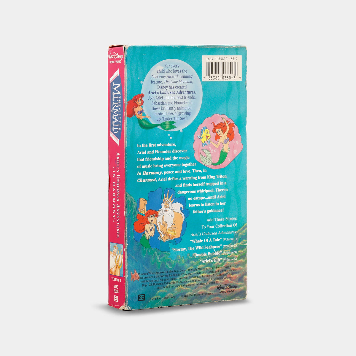 Disney's The Little Mermaid: Ariel's Undersea Adventures - In Harmony VHS Tape