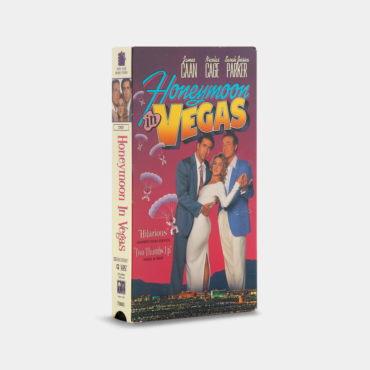 Honeymoon in Vegas VHS Tape