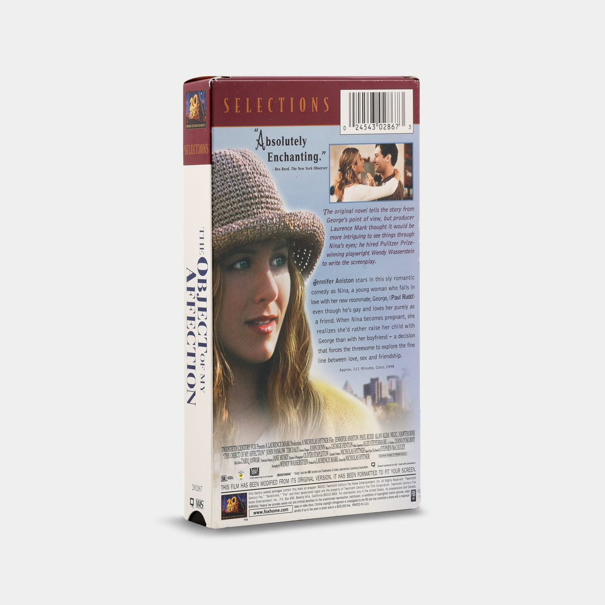 The Object of My Affection VHS Tape