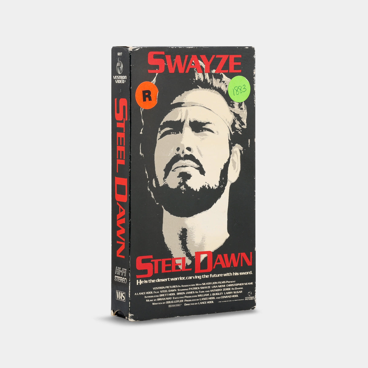 Steel Dawn VHS Tape