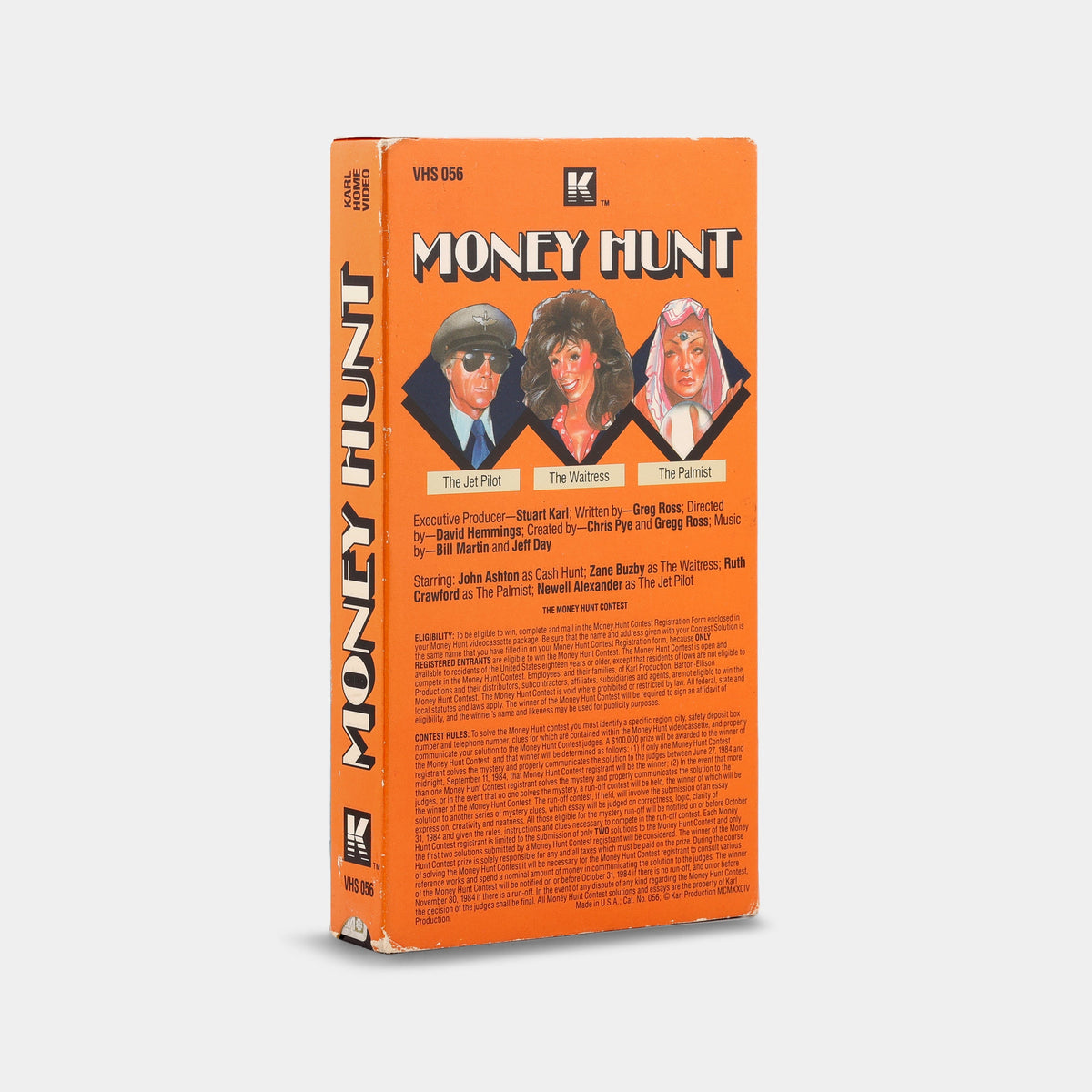 Money Hunt VHS Tape
