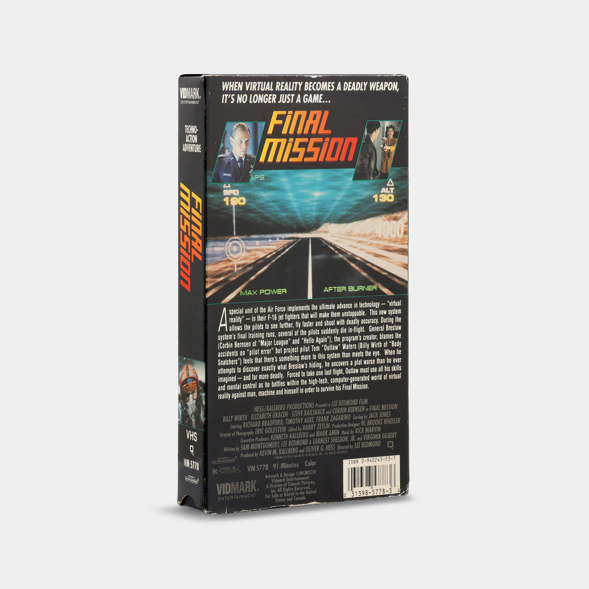 Final Mission VHS Tape