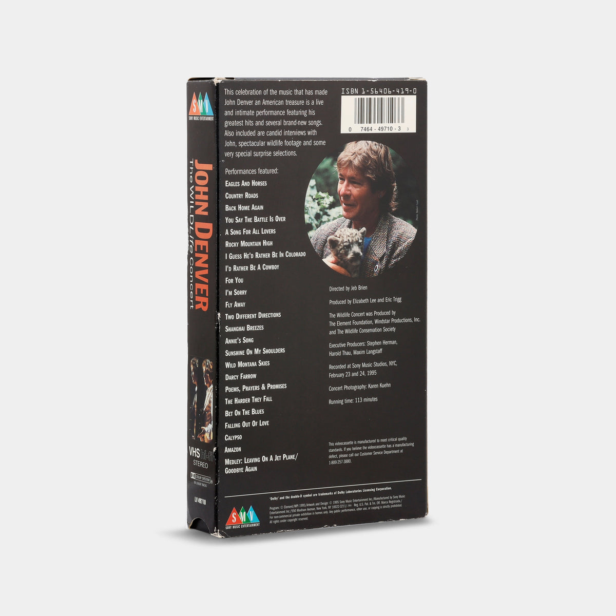 John Denver: The Wildlife Concert VHS Tape