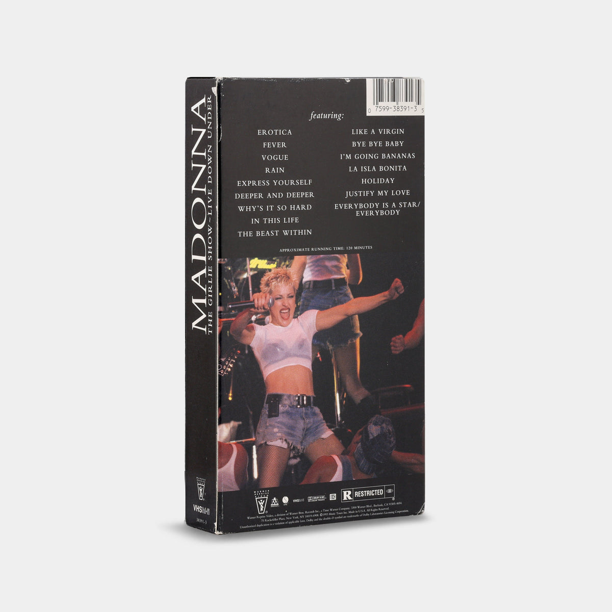 Madonna: The Girlie Show - Live Down Under VHS Tape