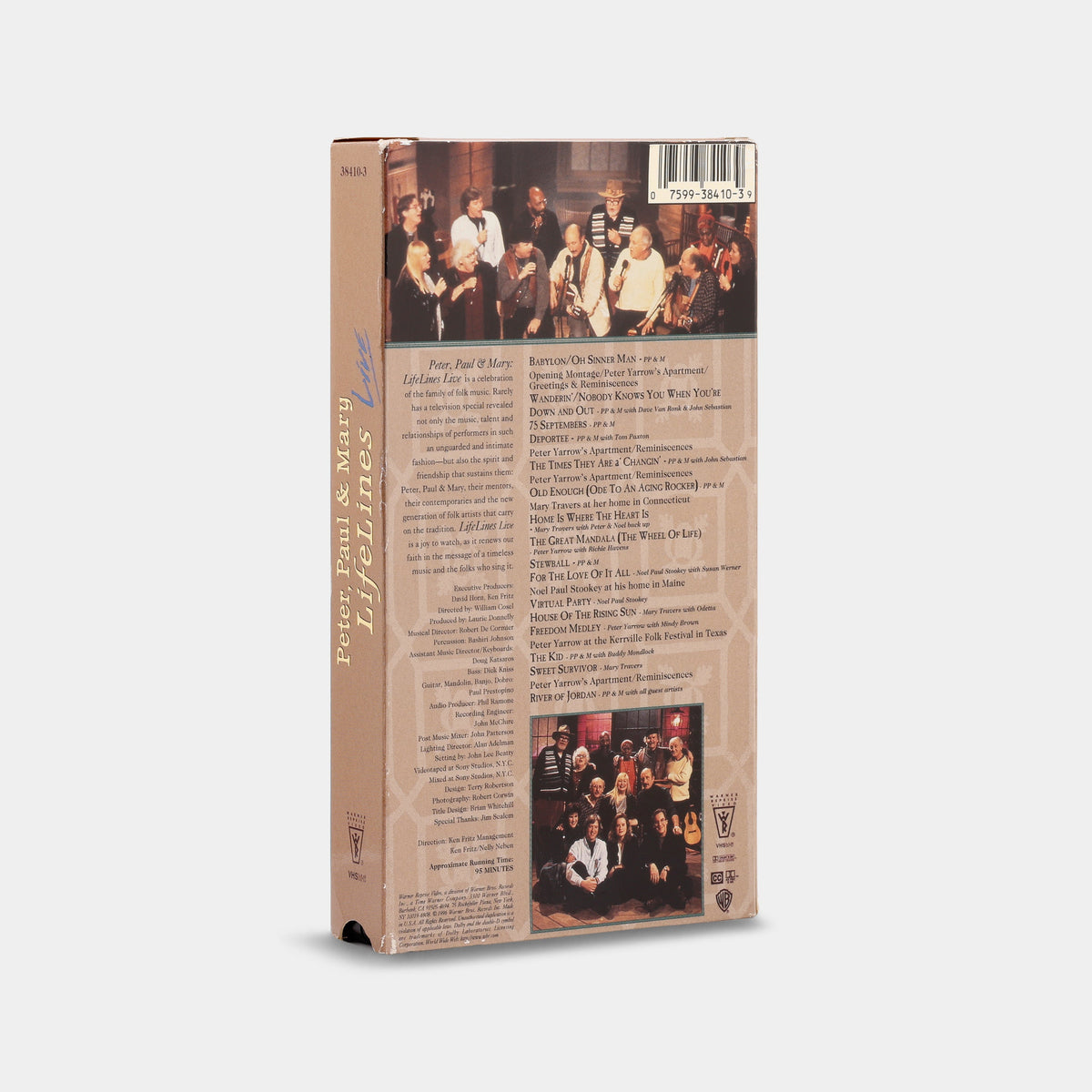Peter, Paul & Mary: LifeLines Live VHS Tape