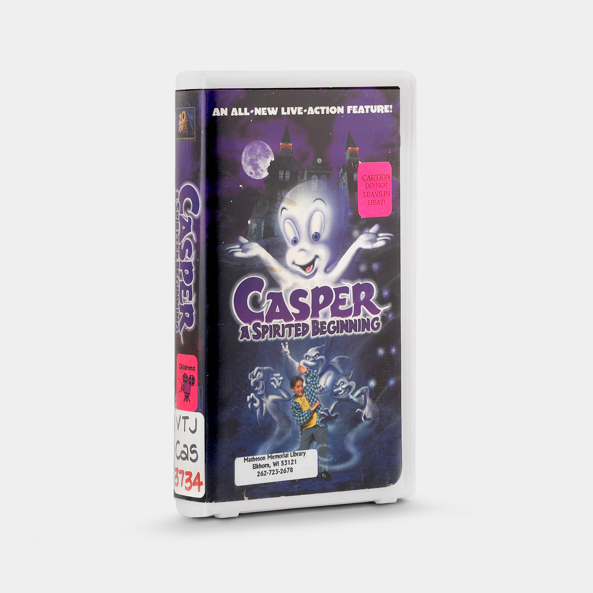 Casper: A Spirited Beginning VHS Tape