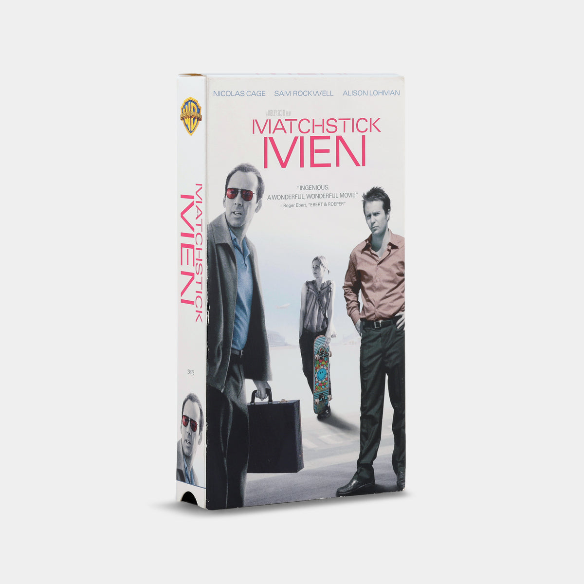 Matchstick Men VHS Tape