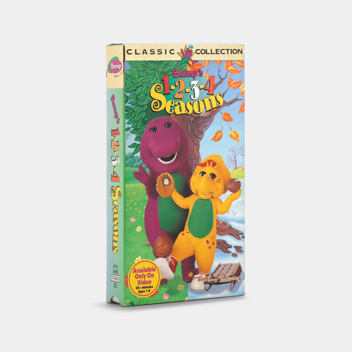 Barney's 1-2-3-4 Seasons VHS Tape