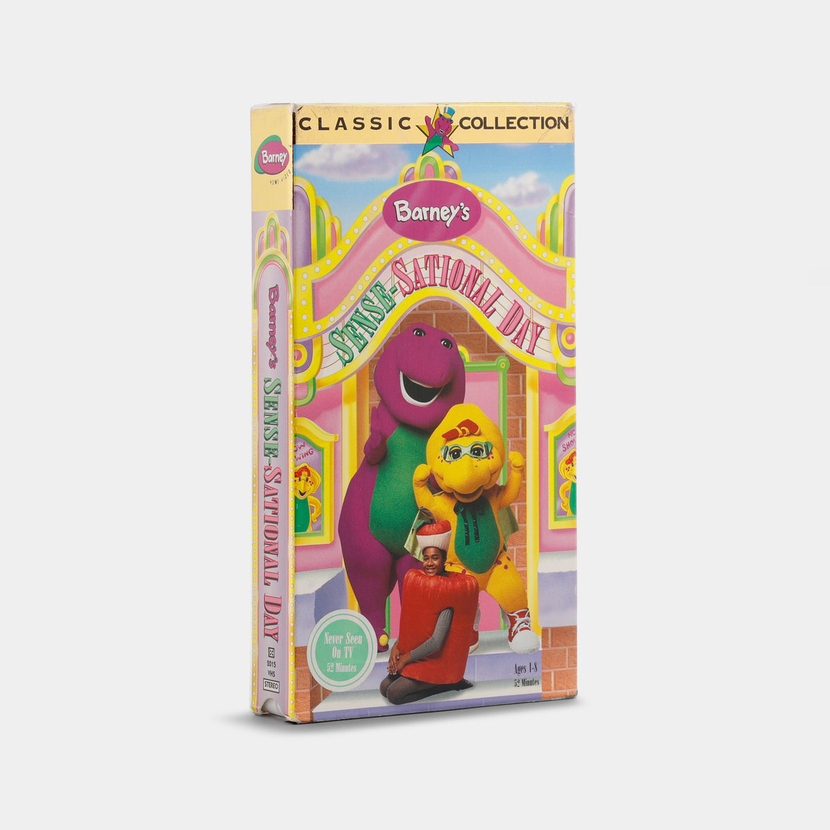 Barney's Sense-Sational Day VHS Tape