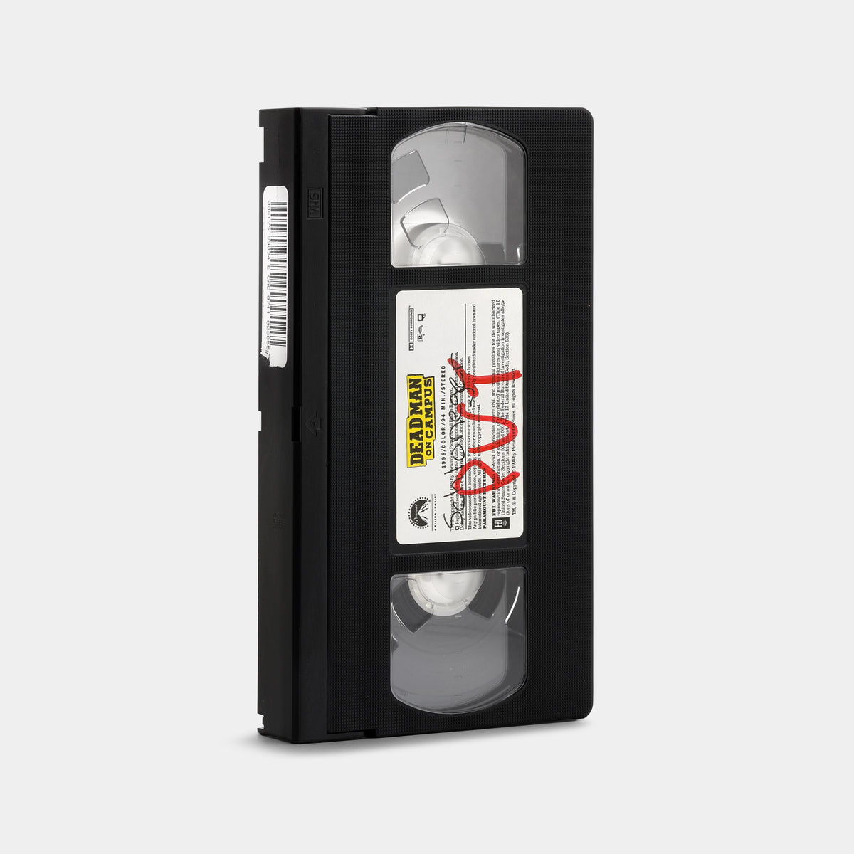 Dead Man on Campus VHS Tape